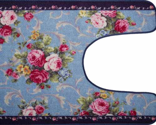 Printed Toilet Contour Mat